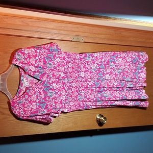 Womens Floral Print Dress